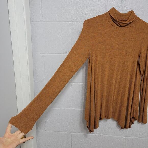 American Eagle Sharkbite Turtleneck Small Top Loungewear *minor flaw* 532 - Picture 6 of 12